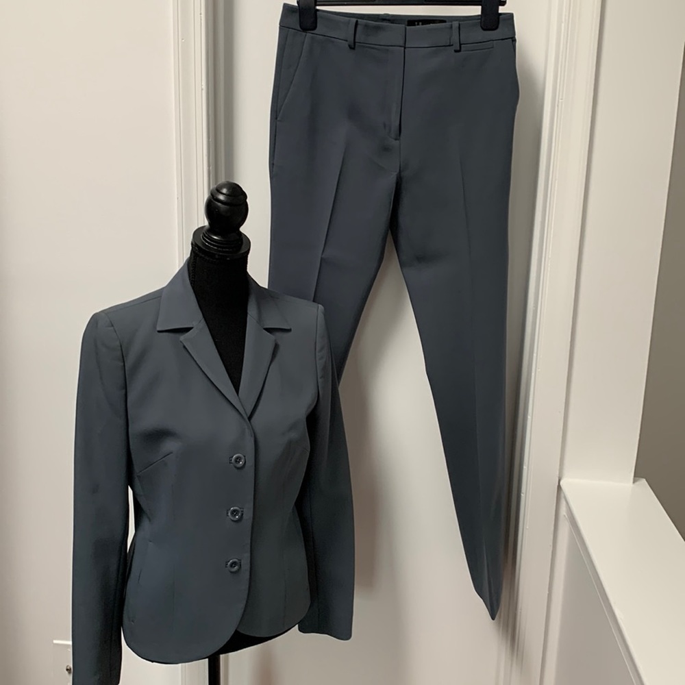 Beautiful blue slate suit - soft blue gray. Brooks brothers’ finest fabrics